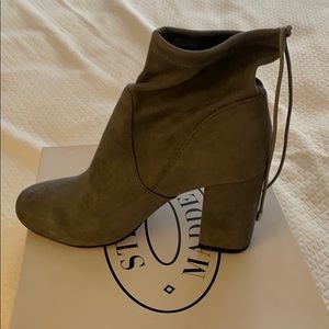 Brand NIB Grey Steve Madden Bootie